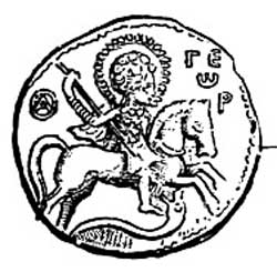 monnaies anciennes dalle rennes le chateau chevaliers 
